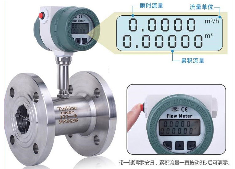 電池供電液體渦輪流量計(jì)