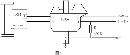 液氯流量計(jì)安全柵系統(tǒng)接線圖