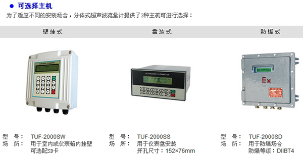 插入式超聲波流量計(jì)主機(jī)安裝方式